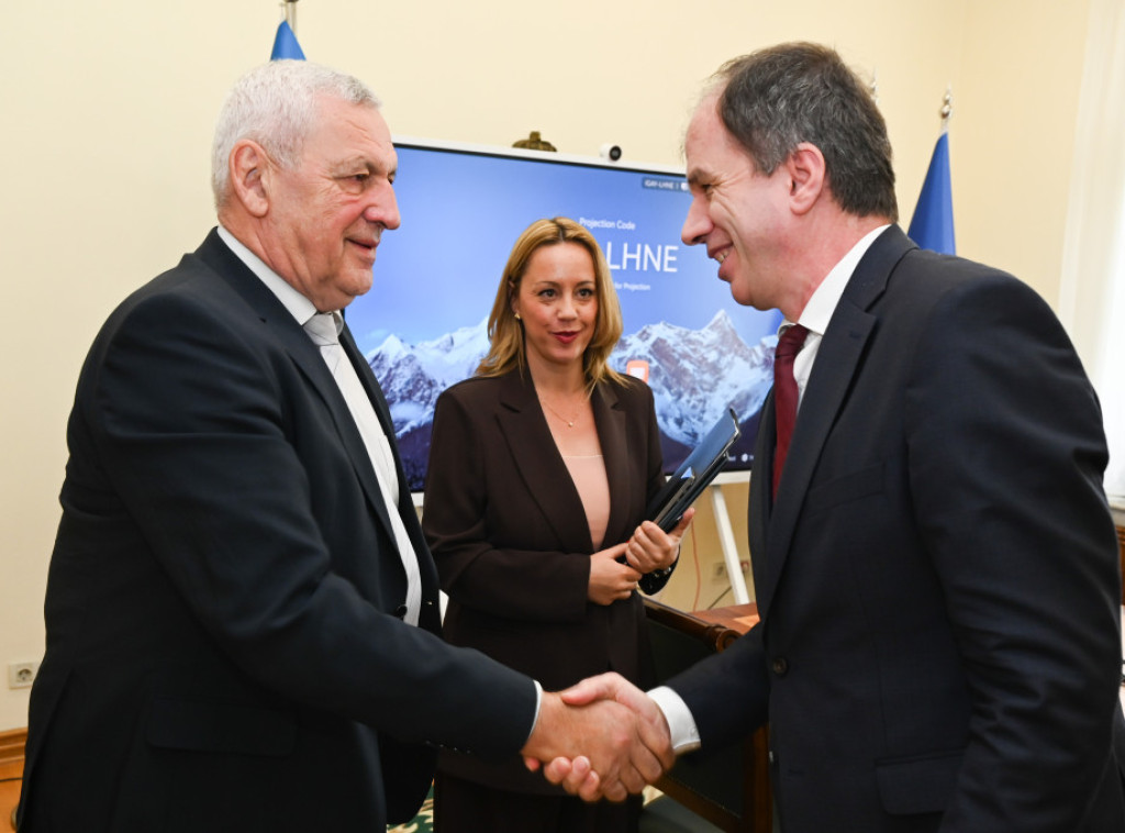 Balint se sastao sa stalnim predstavnikom UNDP-a za Srbiju Jakupom Berišom