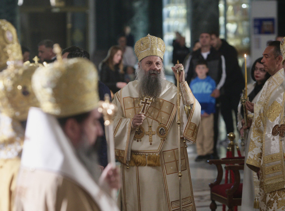 Počeo Sabor Srpske pravoslavne crkve, patrijarh Porfirije služio liturgiju u Hramu Svetog Save