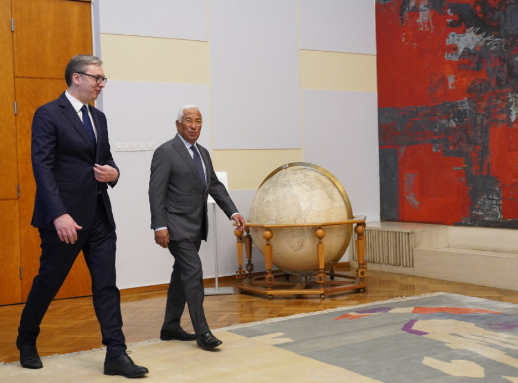 Vucic: Important issues discussed with Costa, he has brought good will to EU talks