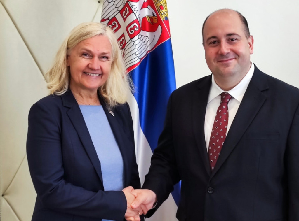 Kozarev razgovarao sa ambasadorkom Norveške o unapređenju saradnje