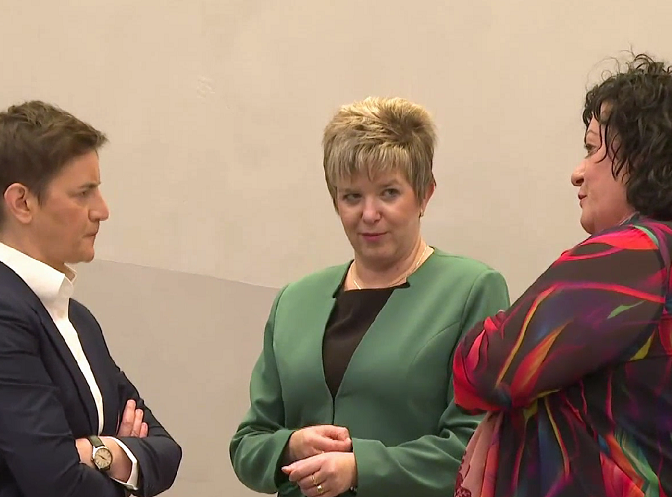 Brnabić se sastala sa članovima dva odbora parlamenta Holandije: EU strateško opredeljenje Srbije