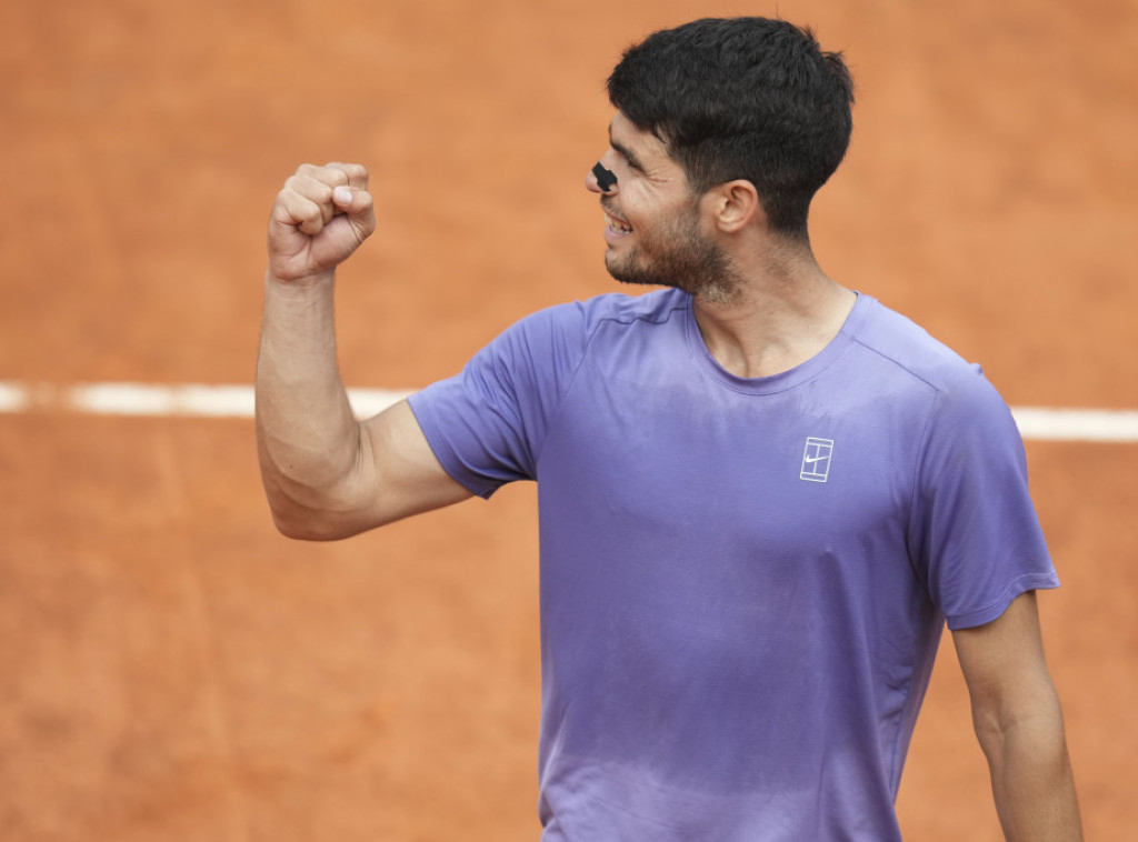 Alkaraz pobedio Drejpera i plasirao se u polufinale Mastersa u Rimu