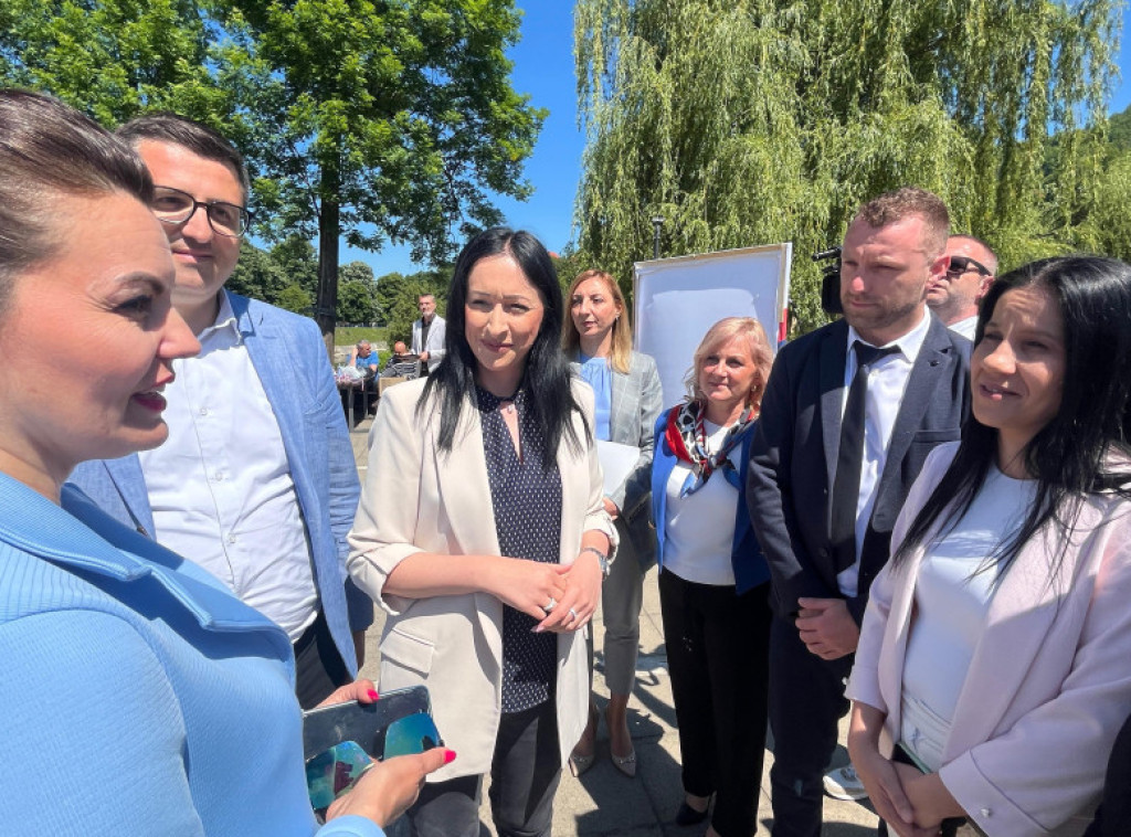 Ministarka za brigu o porodici i demografiju Žarić Kovačević u poseti Ivanjici