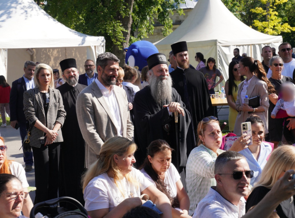 Aleksandar Šapić i patrijarh Porfirije na Beogradskim danima porodice: Vera u porodicu jača od svega