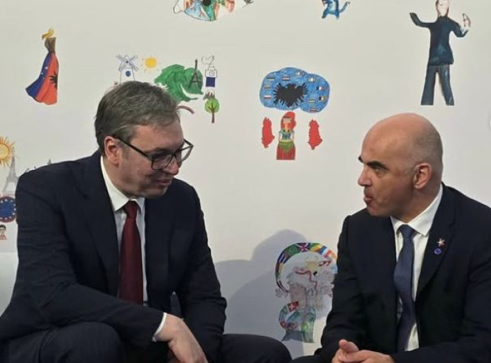 Vucic, Berset discuss current situation in Serbia