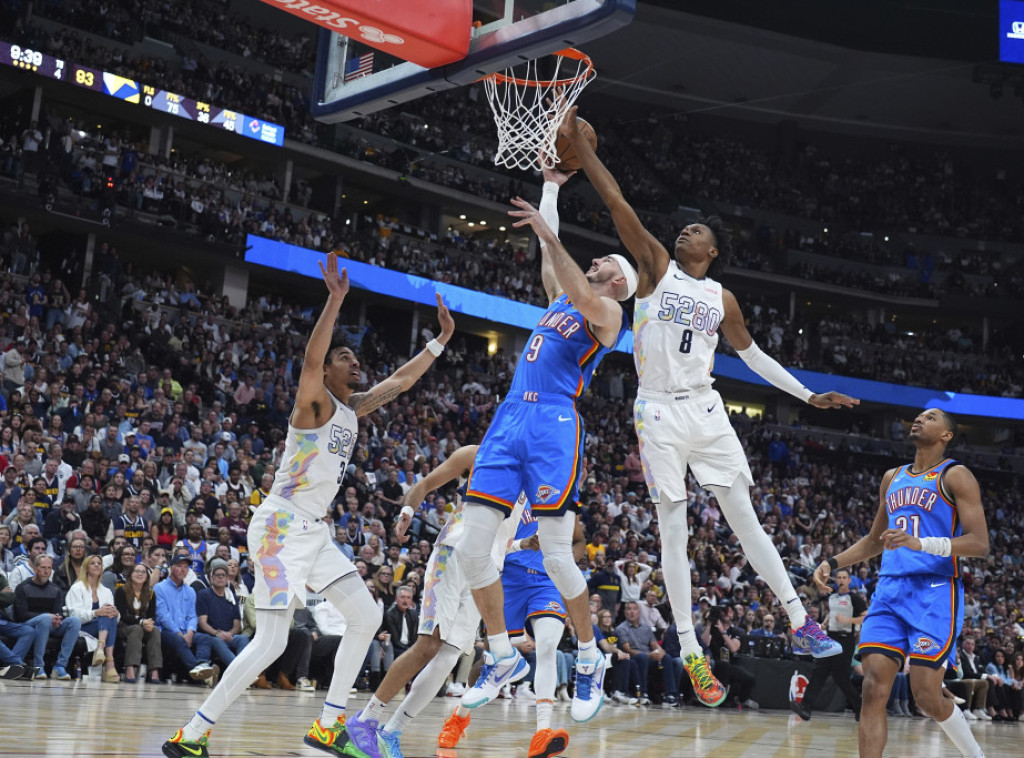 Košarkaši Oklahome i Denvera večeras igraju majstoricu, odluka o Gordonu uoči meča