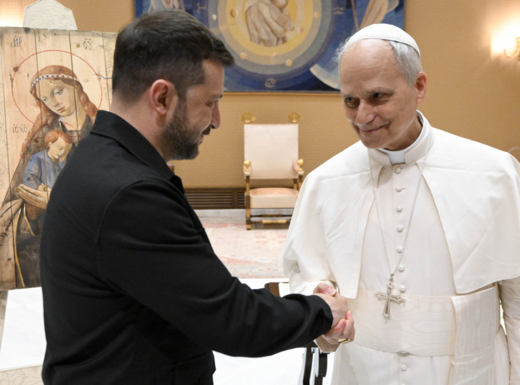 Zelenski se sastao sa papom: Sveta Stolica može da igra važnu ulogu u okončanju rata u Ukrajini