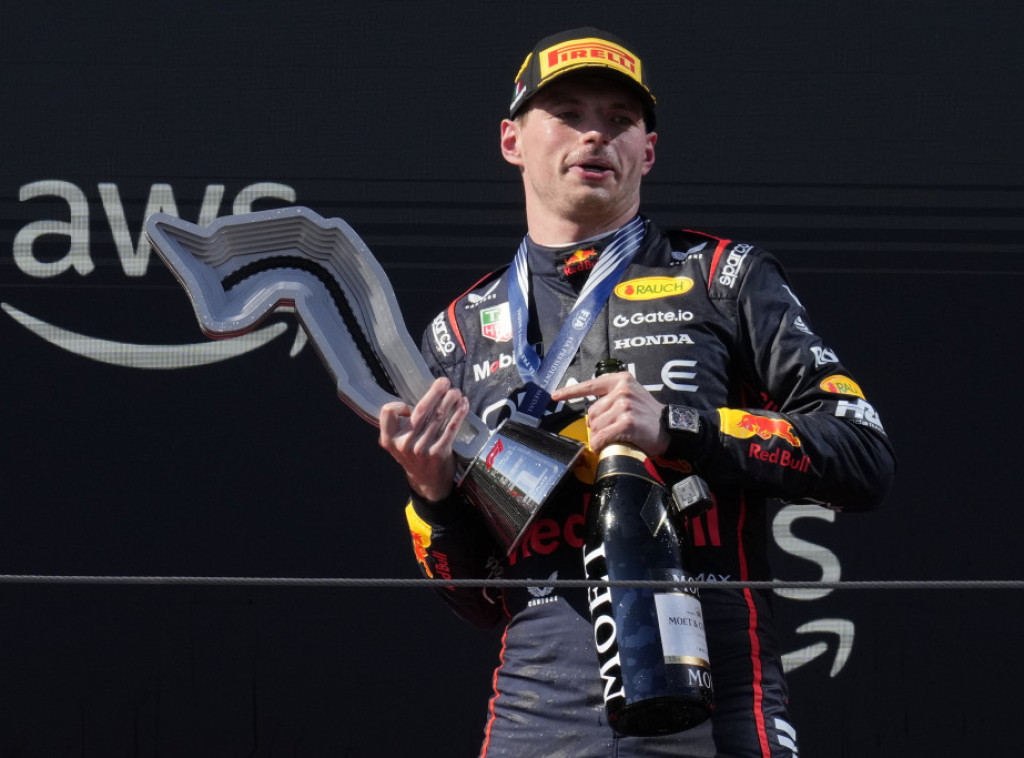 Formula 1: Vozač Red Bula Maks Ferstapen pobednik VN Emilije Romanje