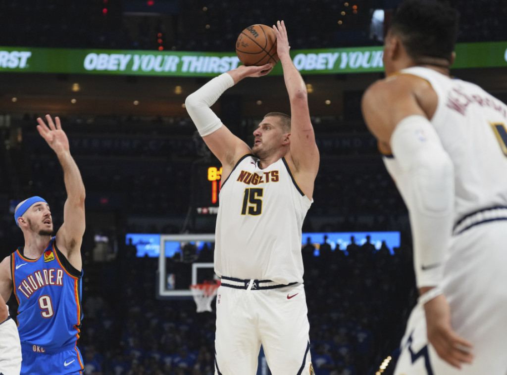 Debakl košarkaša Denvera u majstorici, Oklahoma u finalu Zapada, Jokić postigao 20 poena