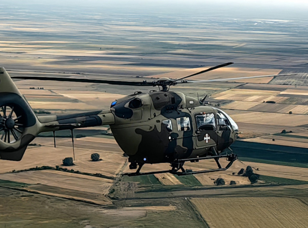 Pripadnici Vojske Srbije na helikopterskoj vežbi u Mađarskoj