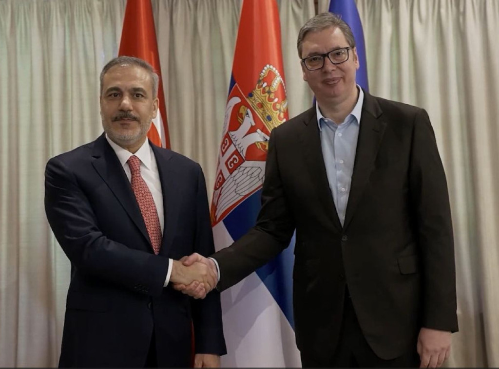 Vučić sa Fidanom: Srbija posebno pridaje značaj odnosima sa Turskom