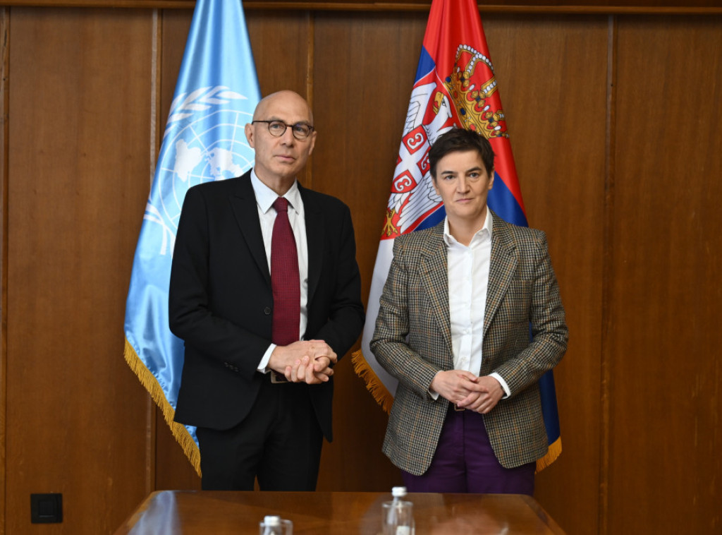 Brnabić razgovarala sa Visokim komesarom UN Turkom o stanju ljudskih prava u Srbiji