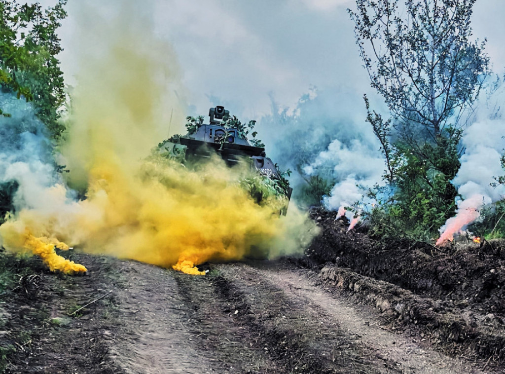 Oklopno-izviđački bataljon na vežbi testirao sposobnost za izvršavanje zadataka