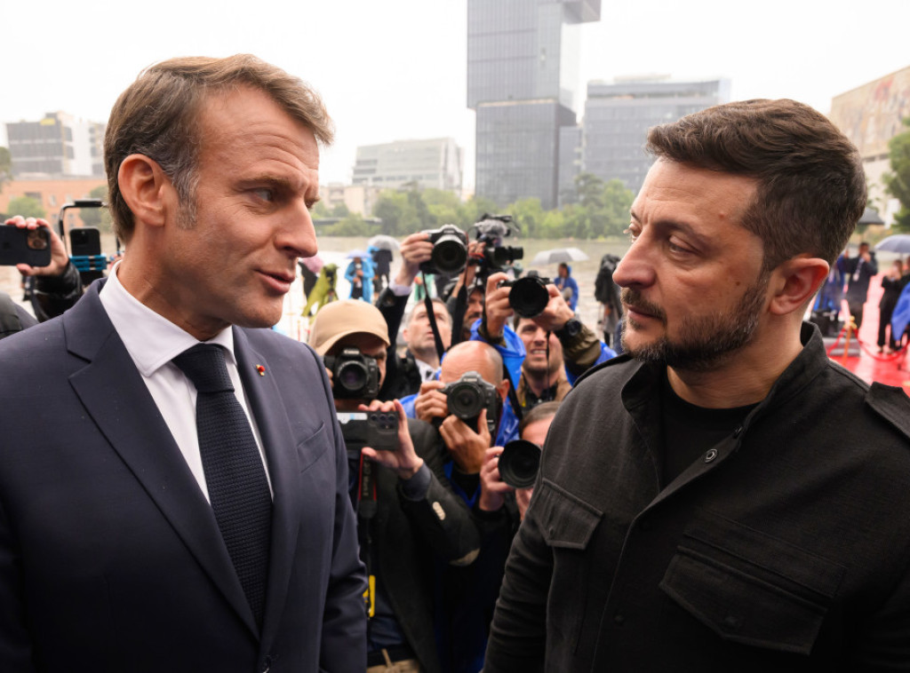 Zelenski i Makron razgovarali o podršci ukrajinskog vojsci i odbrambenoj saradnji