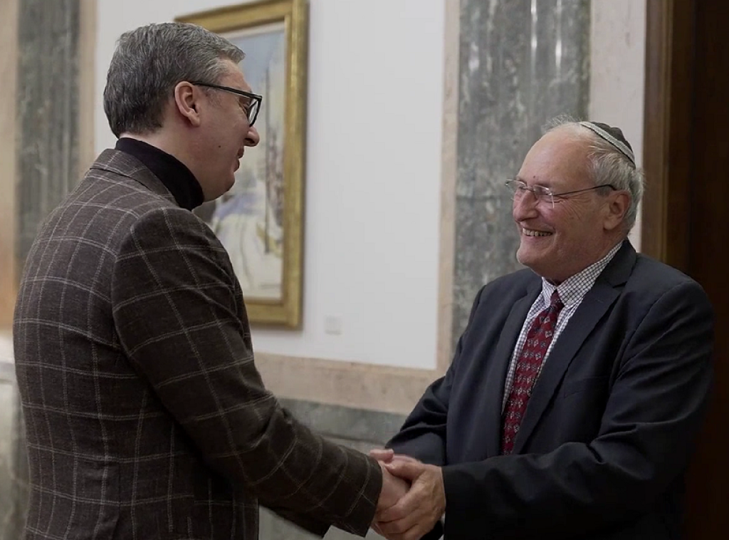 Vucic: Serbia grateful for everything Zuroff has done for truth about suffering of Serbs in Jasenovac