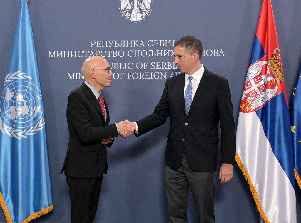 Đurić sa Turkom: Srbija posvećena unapređenju ljudskih prava u skladu sa Poveljom Ujedinjenih nacija