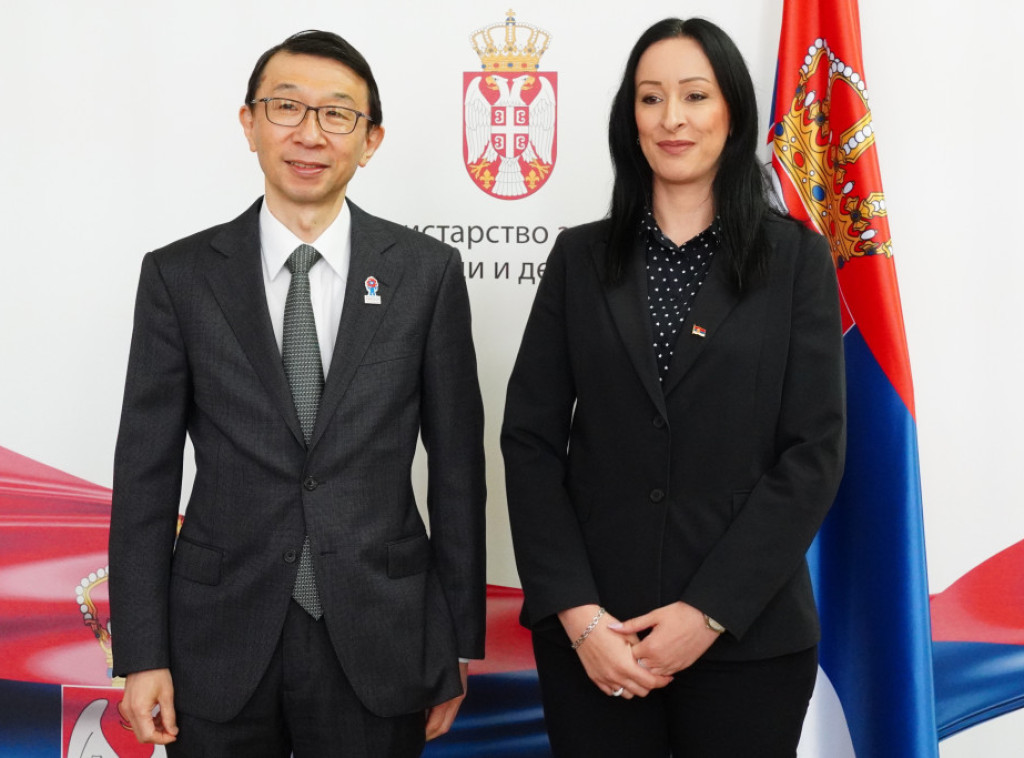 Žarić Kovačević razgovarala sa ambasadorom Japana o saradnji u populacionoj politici