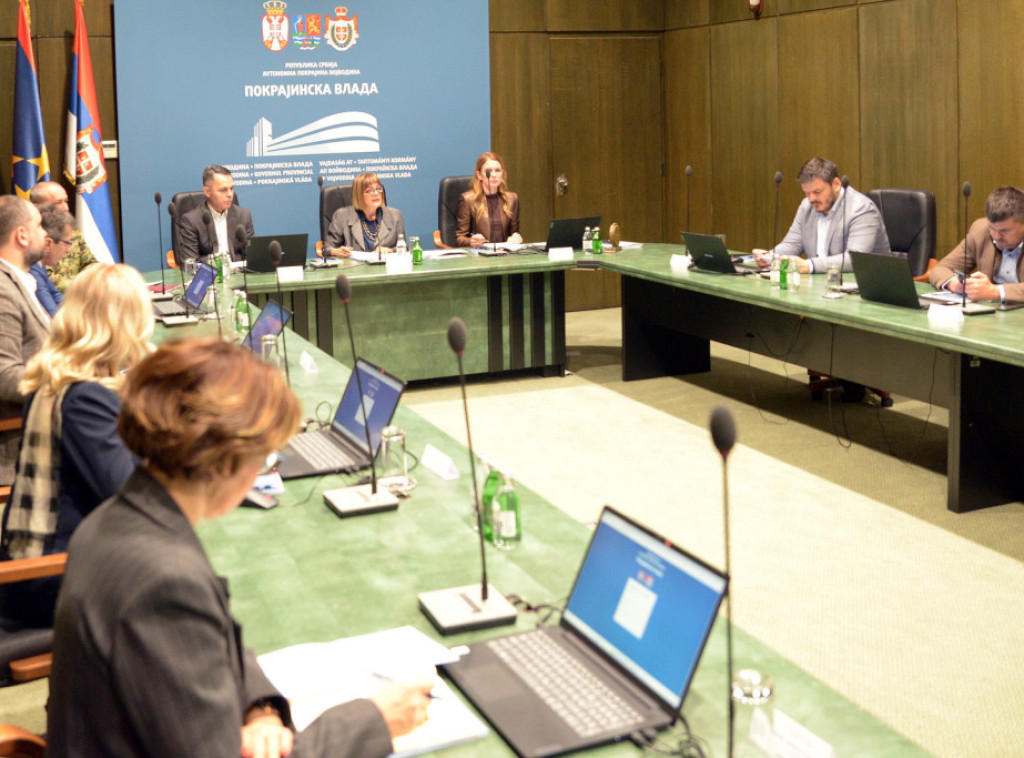 Održana prva redovna sednica Štaba za vanredne situacije AP Vojvodina