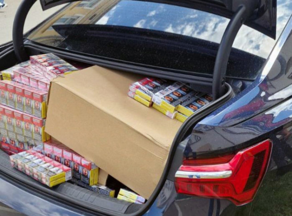 PU Kraljevo: Zaplenjeno 8.500 paklica cigareta u vrednosti od 2,4 miliona dinara