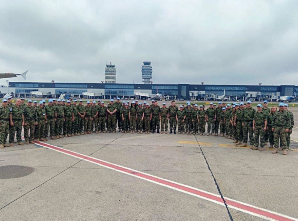 Novi kontigent Vojske Srbije u misiji UN u Centralnoafričkoj Republici