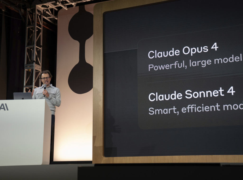 Antropik predstavio dva nova modela veštačke inteligencije,Klod Opus 4 i Klod Sonet 4