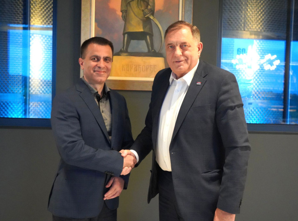 Milićević i Dodik o očuvanju srpskog nacionalnog jedinstva i zajedničkim projektima