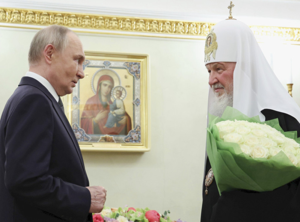 Putin čestitao patrijarhu Kirilu imendan i zahvalio na svemu što čini za ruski narod