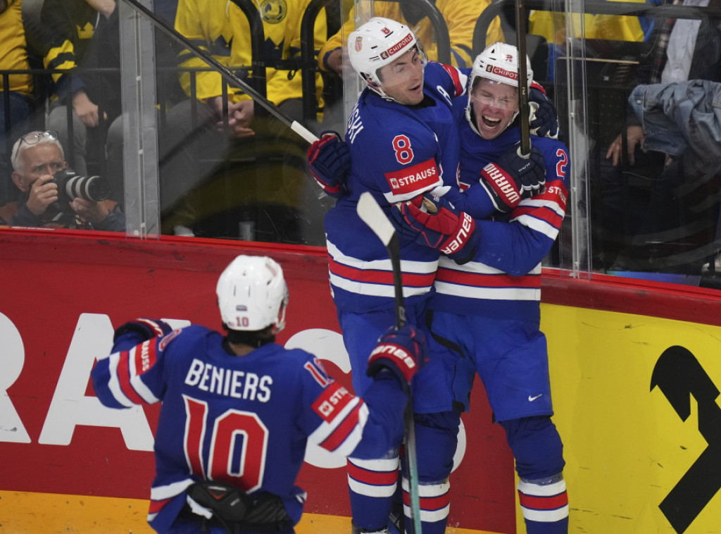 Hokejaši Sjedinjenih Američkih Država prvi finalisti Svetskog prvenstva