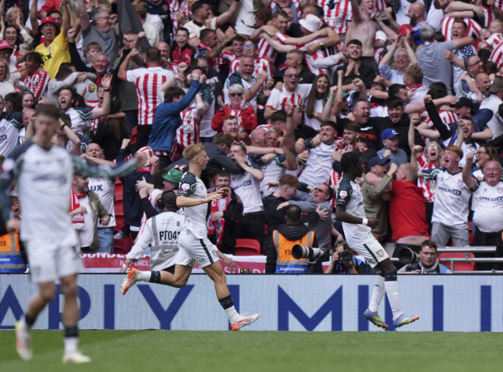 Fudbaleri Sanderlenda se velikim preokretom plasirali u Premijer ligu