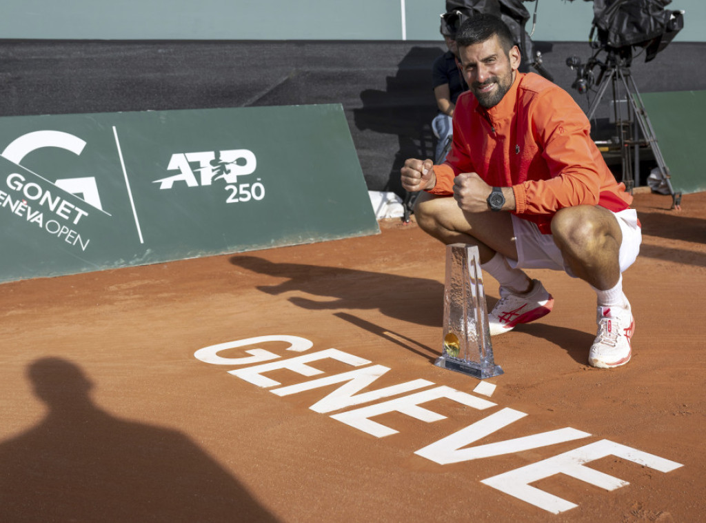 Đoković: Drago mi je da sam "stotku" osvojio baš u Ženevi, hvala ženi i deci