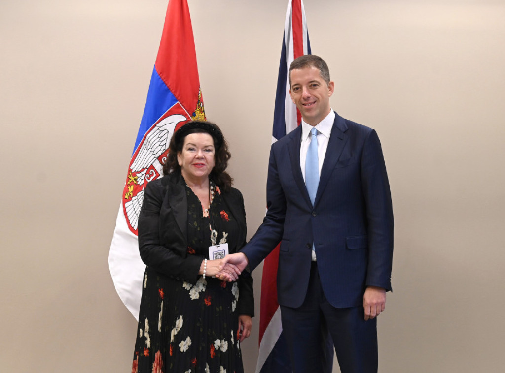 Marko Đurić razgovarao sa specijalnom britanskom izaslanicom za Zapadni Balkan Karen Pirs u Dejtonu