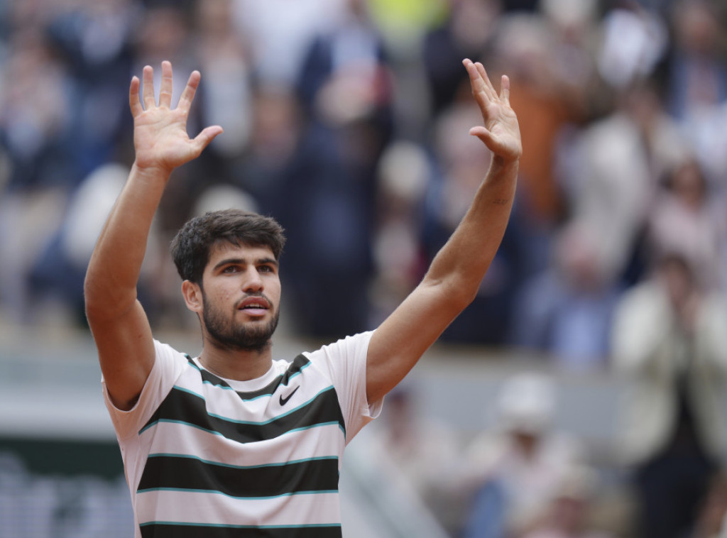 Karlos Alkaraz izborio plasman u drugo kolo Rolan Garosa