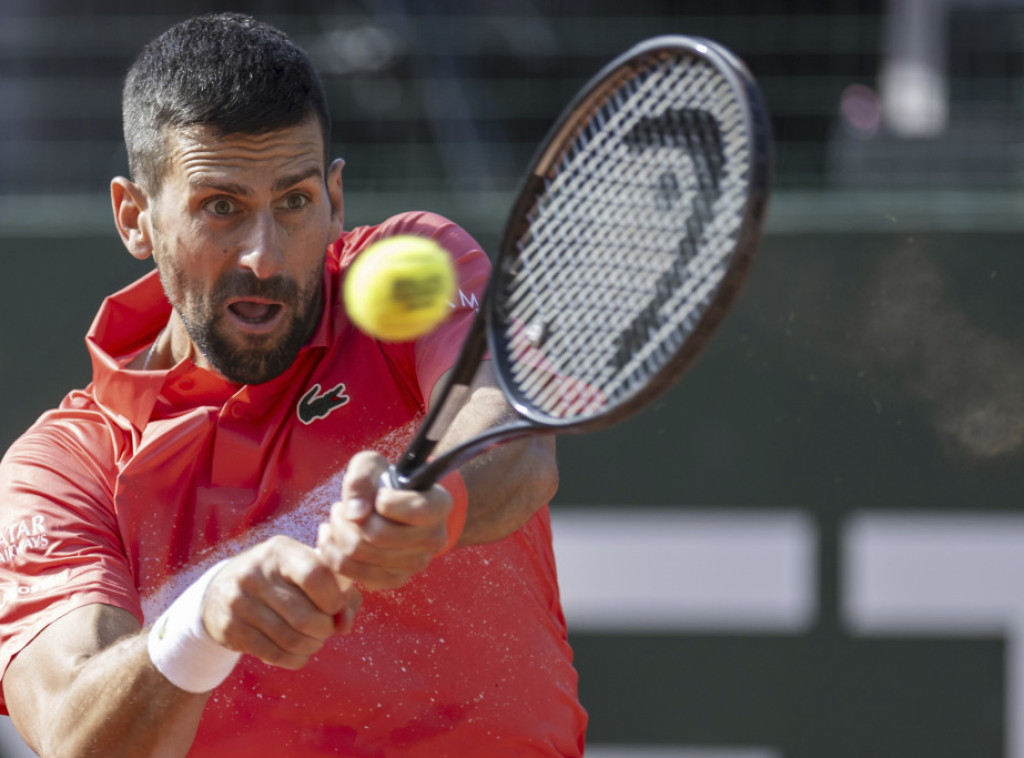 Novak Đoković danas oko 15 časova počinje nastup na Rolan Garosu