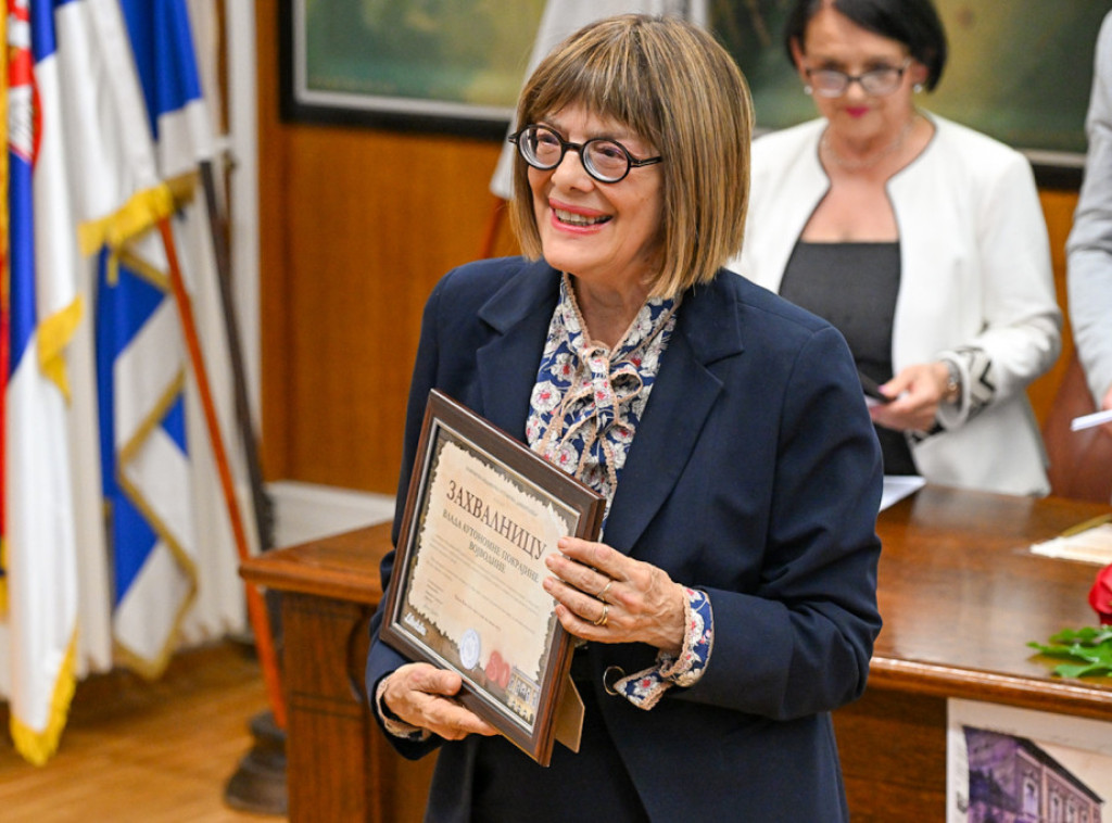 Maja Gojković na obeležavanju 80 godina nedeljnika Libertatea: Srbija vrednuje medije manjina