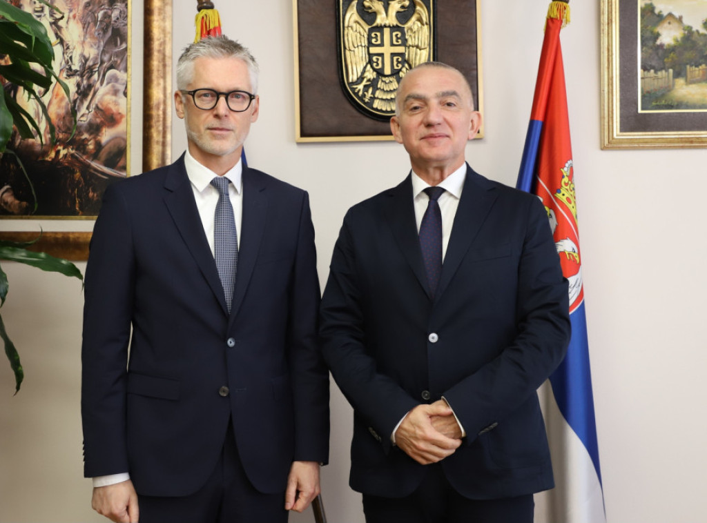 Vujić se sastao sa ambasadorom Republike Austrije u Srbiji Kristijanom Ebnerom