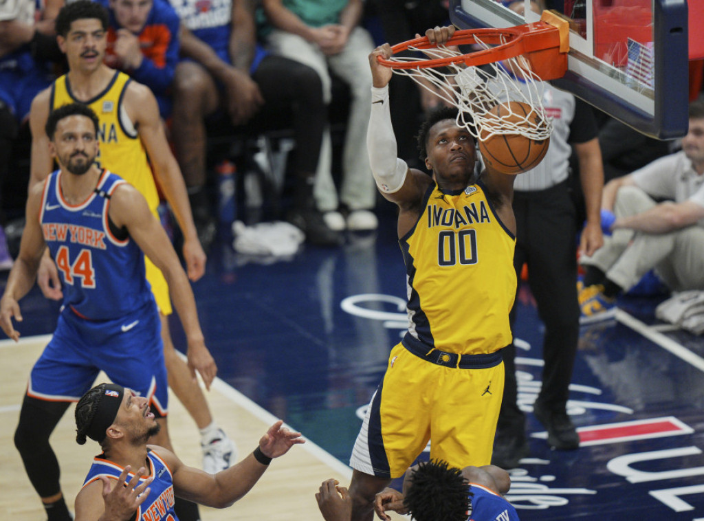 Pejsersi pobedili Nikse za 3:1 u finalu Istoka, Haliberton postigao tripl-dabl