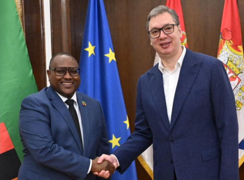 Vučić sa Haimbeom o produbljivanju saradnje između Srbije i Zambije