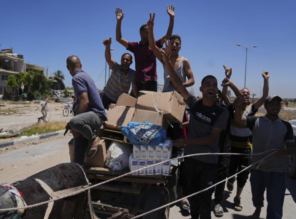 Humanitarna fondacija za Gazu otvorila treći punkt za distribuciju pomoći u Gazi