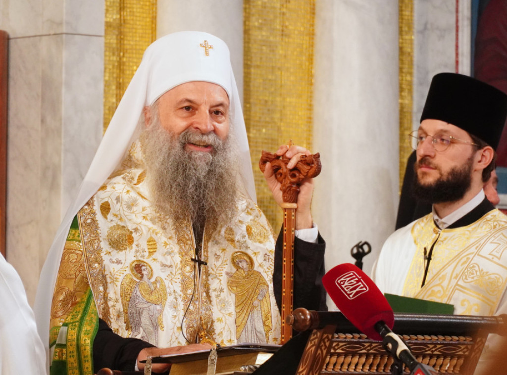 Patrijarh Porfirije: Danas slavimo spasenje ljudskog roda, događaj nad događajima