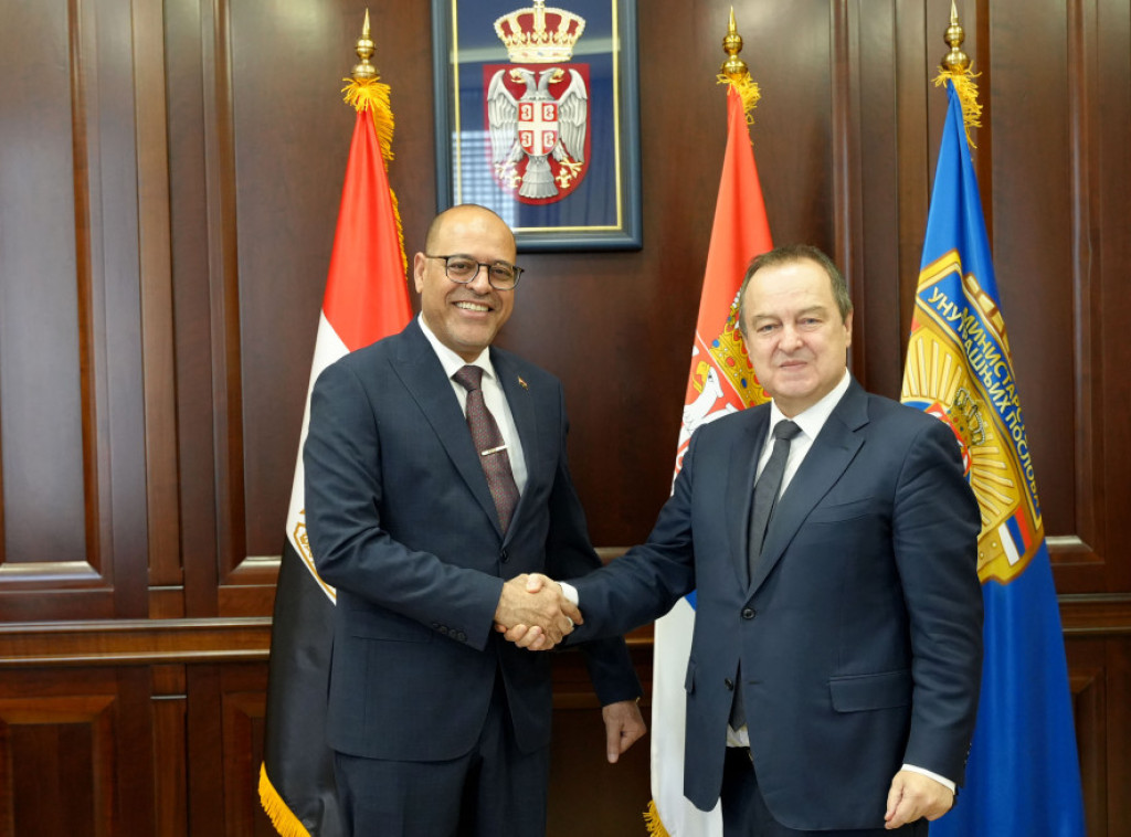 Dacic, Egyptian minister of labour discuss bilateral ties