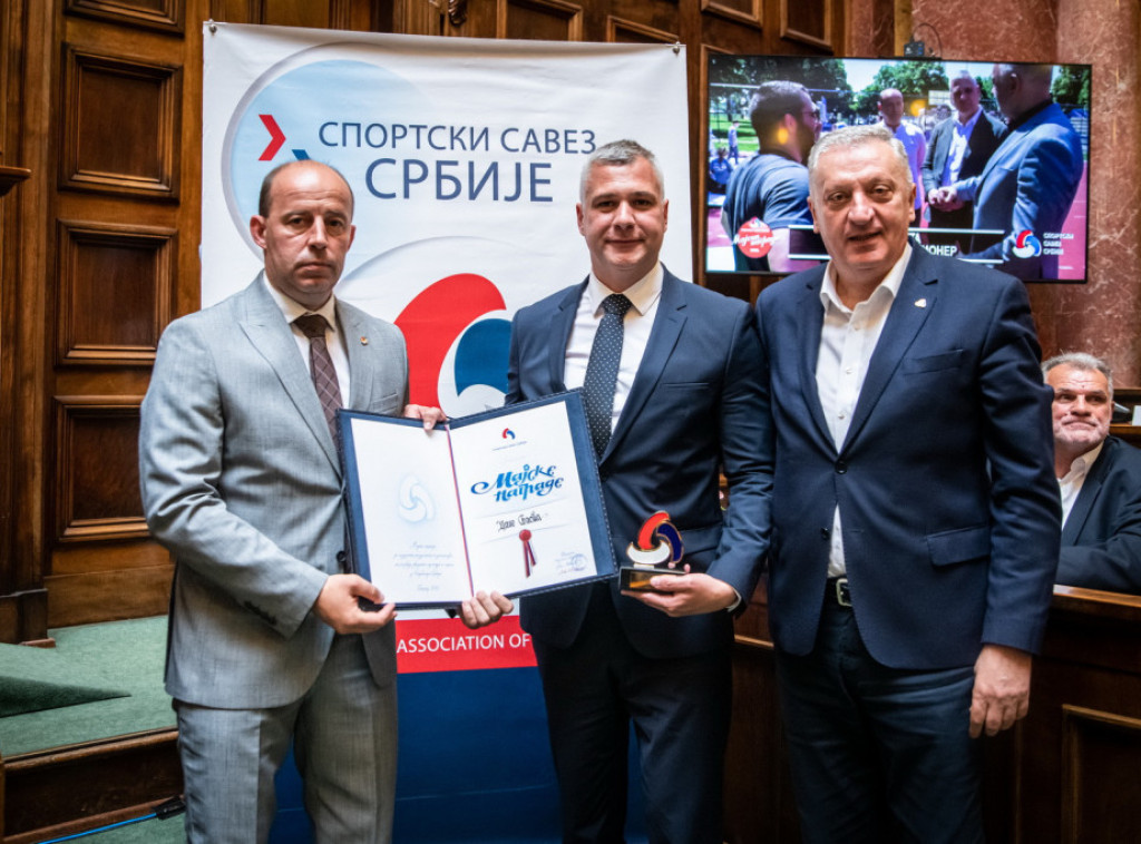 Pokrajinski sekretar za sport i omladinu Dane Basta dobitnik Majske nagrade