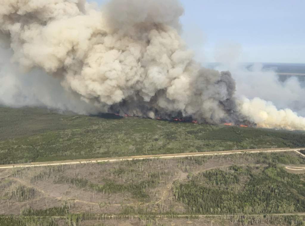Kanada: U provincijama Saskačevan i Manitoba proglašena vanredna situacija zbog požara