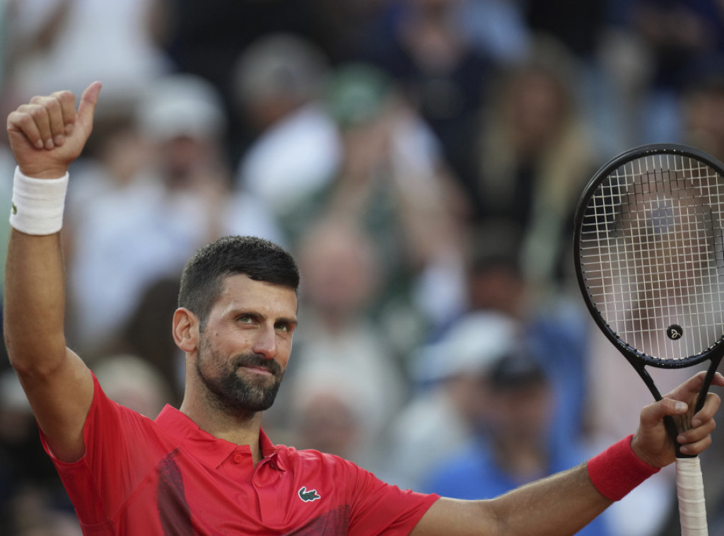 Đoković večeras protiv Mišolića u trećem kolu Rolan Garosa
