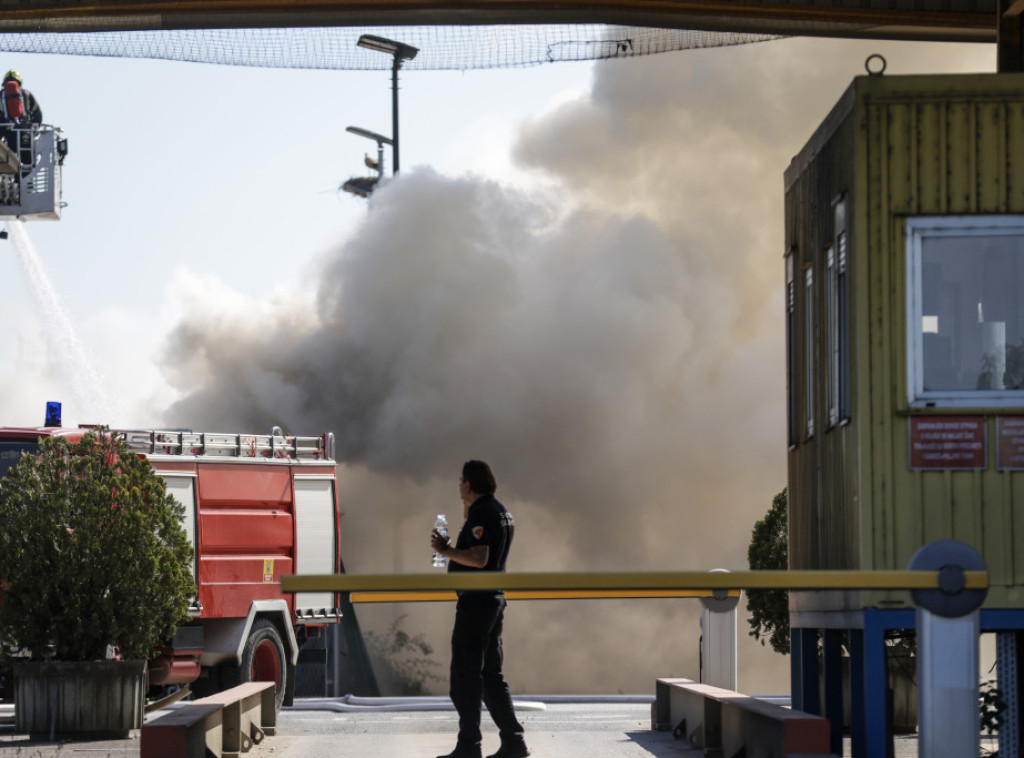 Požar u hotelu u istorijskom delu Antalije
