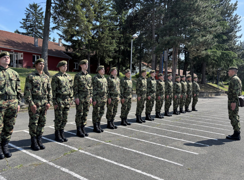 Prijem nove generacije vojnika na služenje vojnog roka