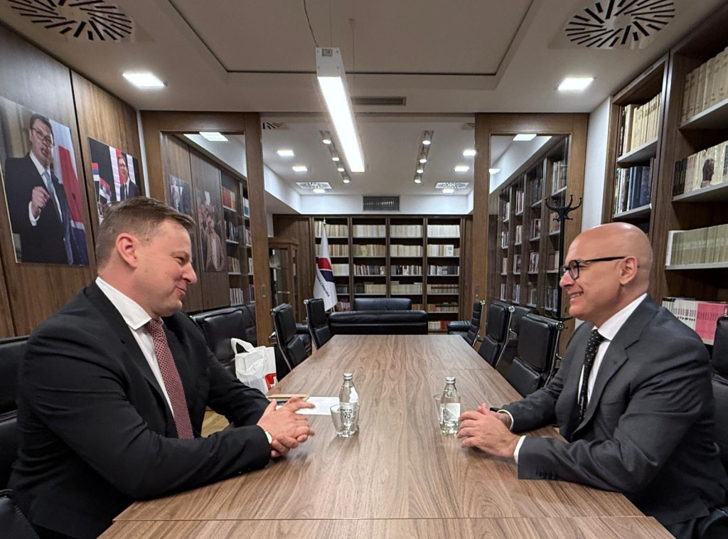 Vučević sa Pavukom: Zahvalnost Slovačkoj što poštuje teritorijalni integritet Srbije