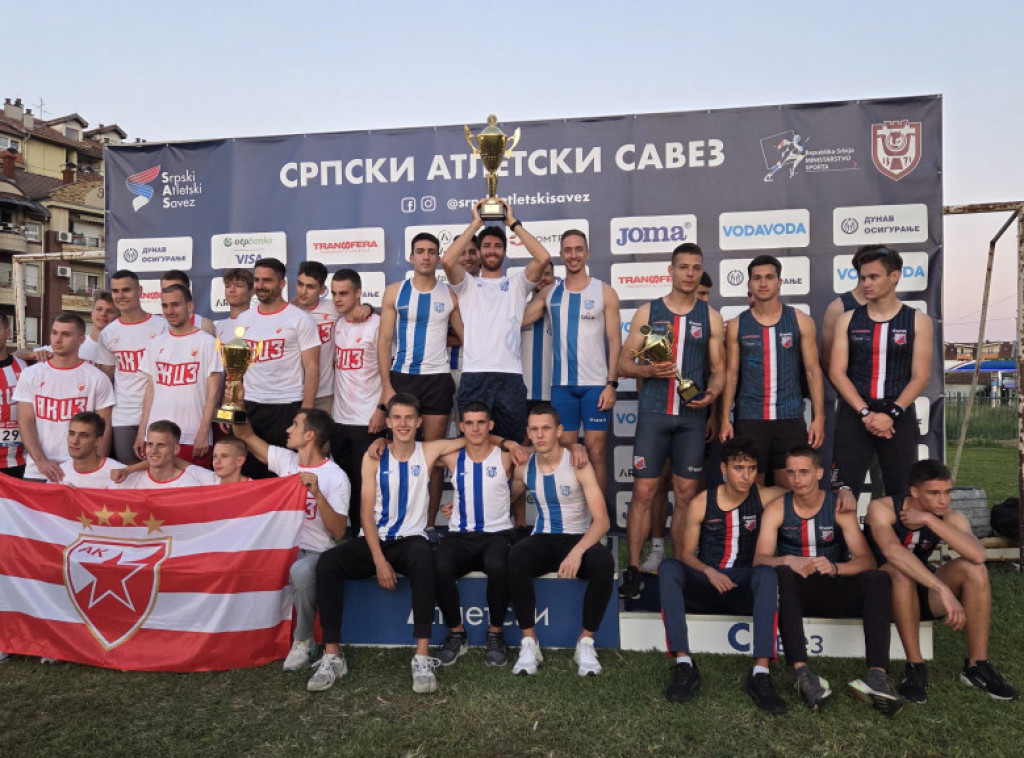 Omladinski atletski klub Beograd ekipni seniorski šampion Srbije