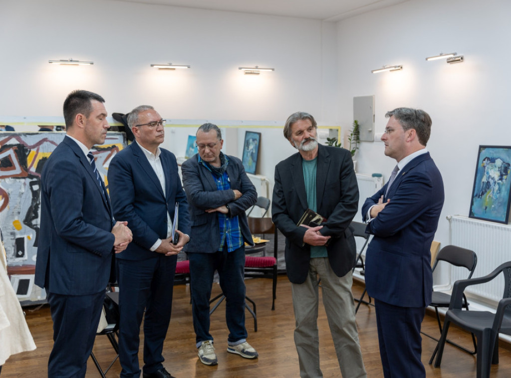 Selaković posetio renoviranu galeriju "Maržik" u Kraljevu