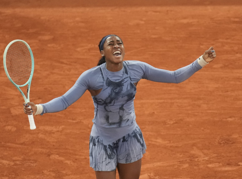 Koko Gof pobedila Medison Kiz za plasman u polufinale Rolan Garosa