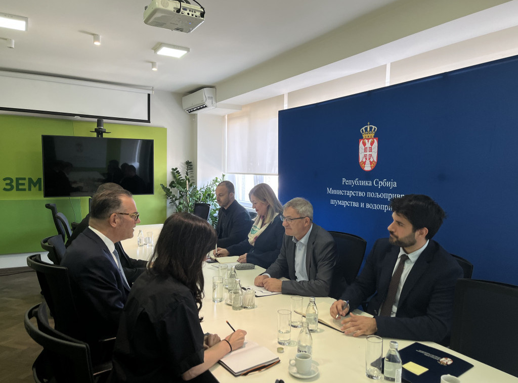 Glamočić razgovarao sa Seligerom o jačanju saradnje u agrarnom i prehrambenom sektoru